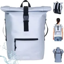 Elephant Gin Time Bag Rucksack Silber