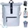 Elephant Gin Time Bag Rucksack Silber
