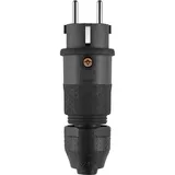ABL Schuko-Steckdose IP54 Schwarz