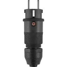 ABL Schuko-Steckdose IP54 Schwarz