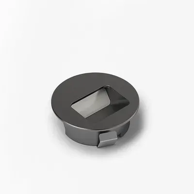 Möbel-LED Spot-Leuchten, SideSpot, warmweiß, schwarz