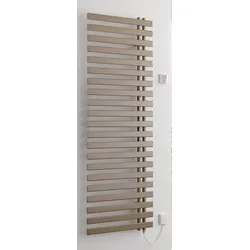 BEMM Design-Elektroheizkörper „ChaCha E“ 60 × 178,4 cm in Alt Bronzeperlmetallic