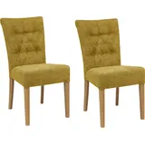 Home Affaire Polsterstuhl Queen (Set), 4 St., Feinstruktur, Esszimmerstuhl mit Knopfheftung, 2er, 4er oder 6er-Set