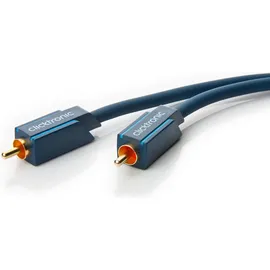 Clicktronic Audiokabel Cinch-Stecker > Cinch-Stecker 1,0m (70443)