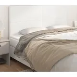 vidaXL Kopfteile 4 Stk. Weiß 100x5x78/88 cm Kunstleder