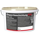 Pufas Ölsperrbeschichtung Betonfarbe Fußbodenfarbe 5L rotbraun (ca. RAL 8012)