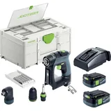 Festool CXS 12 2,5-Set inkl. 2 x 2,5 Ah + Ladegerät + Koffer