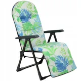 Kadax Gartensessel 58,5 x 68,5 x 68,5 cm grün/blau