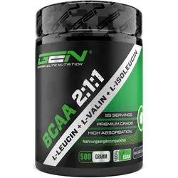 GEN BCAA 2:1:1 Pulver - Neutral, 500 g