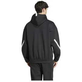 adidas Z.N.E. Reißverschlusspullover Black / White M