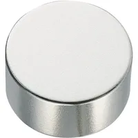 CONRAD COMPONENTS 505916 Permanent-Magnet Rund (Ø x H) 10 mm x 5 mm N35EH 1.18 - 1.2 T Grenztemperatur (max.): 200 °C