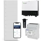 Growatt SPH3000 0% MwSt §12 III UstG 3kW Hybrid Wechselrichter 25.6kWh Speicher