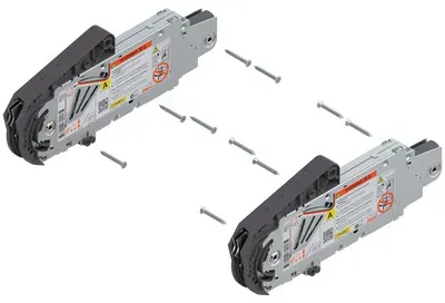 AVENTOS HS Hochschwenkklappe, Kraftspeicher (Set), Typ A, für SERVO-DRIVE geeignet, verzinkt