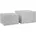SalesFever Couchtischset Grau MDF 58 x 50 x 40
