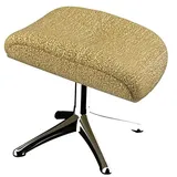 flexlux Fußhocker More Leder 44 x 39 x 35 cm Gelb