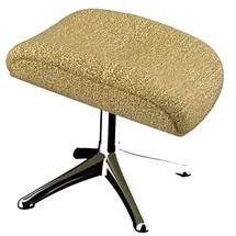 flexlux Fußhocker More Leder 44 x 39 x 35 cm Gelb