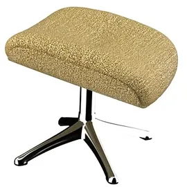 flexlux Fußhocker More Leder 44 x 39 x 35 cm Gelb