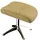 flexlux Fußhocker More Leder 44 x 39 x 35 cm Gelb