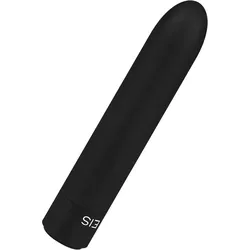 Puristischer Vibrator, 15,5 cm, schwarz