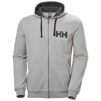 HELLY HANSEN HH Logo Full Zip Hoodie, Grau-Melange, S