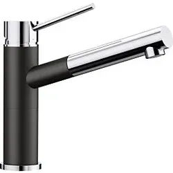 Blanco 526161 SILGRANIT-Look silgranitschwarz/chrom