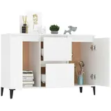 vidaXL Sideboard Weiß 104x35x70 cm Holzwerkstoff