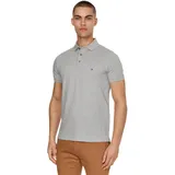 Herren Poloshirt Kurzarm Slim Fit Grau Light Grey Heather L