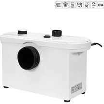 Yato Wasserpumpe WAVE WC-PUMPE 600W MIT MAHLWERK