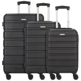 Worldpack Phoenix Koffer-Set 3-tlg. schwarz