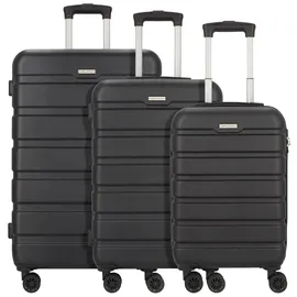 Worldpack Phoenix Koffer-Set 3-tlg. schwarz