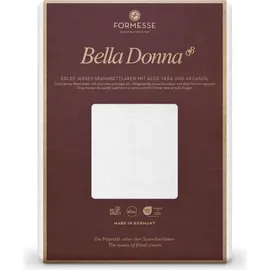 Formesse Bella Donna Jersey 90 x 190 - 100 x 220 cm weiss