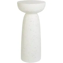 Beliani Beistelltisch Ø 33 x 71 cm Weiß