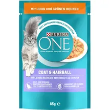 Purina Coat & Hairball mit Huhn 26 x 85 g