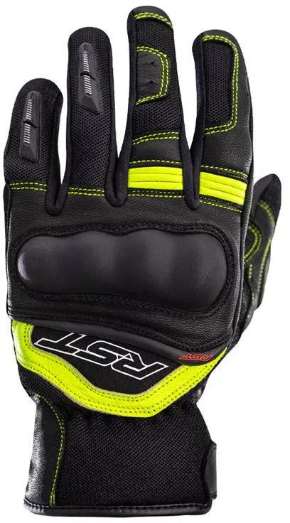 RST Urban Air 3 Mesh Motorradhandschuhe Textil/Leder Fluo Gelb - S