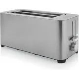 Princess 142402 Steel Toaster 2 Langer Schlitz - 7 einstellbare Stufen - 1400 W