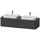 Duravit Waschtischunterschrank 2 Auszüge 160 x 35,4 cm Grau
