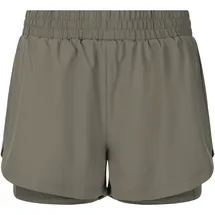 Endurance Yarol 2in1 Shorts Damen 1013 - gunmetal 34