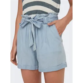 Only ONLBEA SMILLA HW PB Loose DNM Shorts Blau L