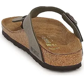 Birkenstock Gizeh Birko-Flor Nubuk stone 44
