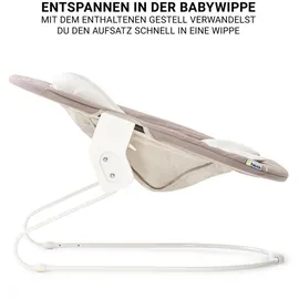 hauck Beta Plus Dark Grey 5-tlg. Newborn Set - Beige