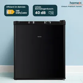 Homex Mini-Gefrierschrank FM1015-B Schwarz
