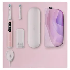 Oral-B iO Series 6 pink sand + Reiseetui + Aufsteckbürsten 2 St.