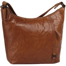 Spikes & Sparrow CROSSOVER Umhängetasche Leder Brown