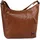 Spikes & Sparrow CROSSOVER Umhängetasche Leder Brown