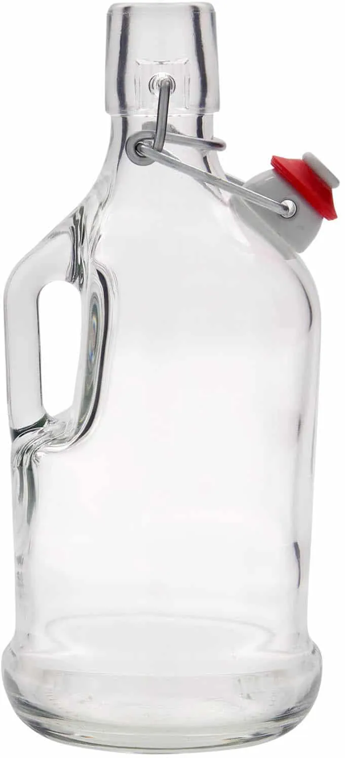 Botella de vidrio 'Classica' de 500 ml, boca: tapón mecánico