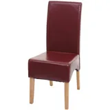MCW Esszimmerstuhl Crotone Rot Helle Beine