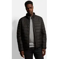 Bugatti Blouson BUGATTI, Herren, Gr. 50, schwarz, 100% Polyester, unifarben, casual, regular fit, Langarm Rollkante, Jacken, mit besonderer Leichtigkeit