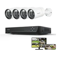 Reolink 12MP PoE Überwachungskamera Set Aussen Weiß