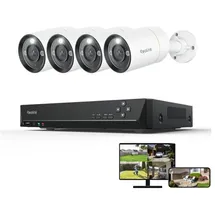 Reolink 12MP PoE Überwachungskamera Set Aussen Weiß