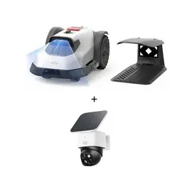 eufy Mähroboter C15 Standard Kabellos, bis 500 m2 + Garage - Grau